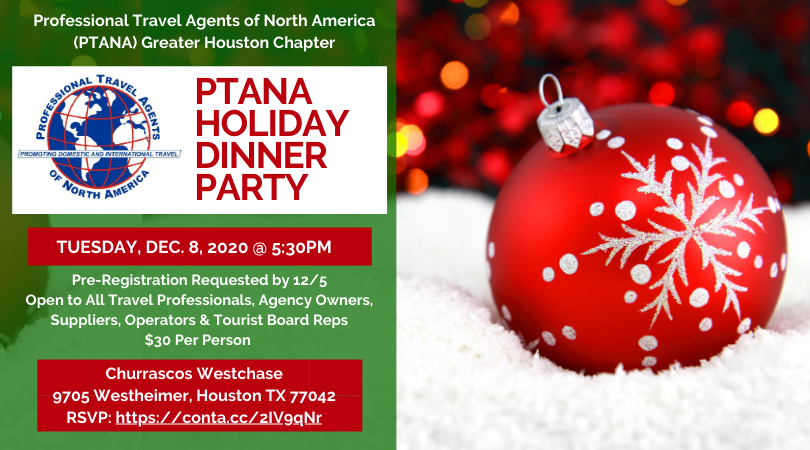 PTANA Houston - 2020 Christmas Dinner Party